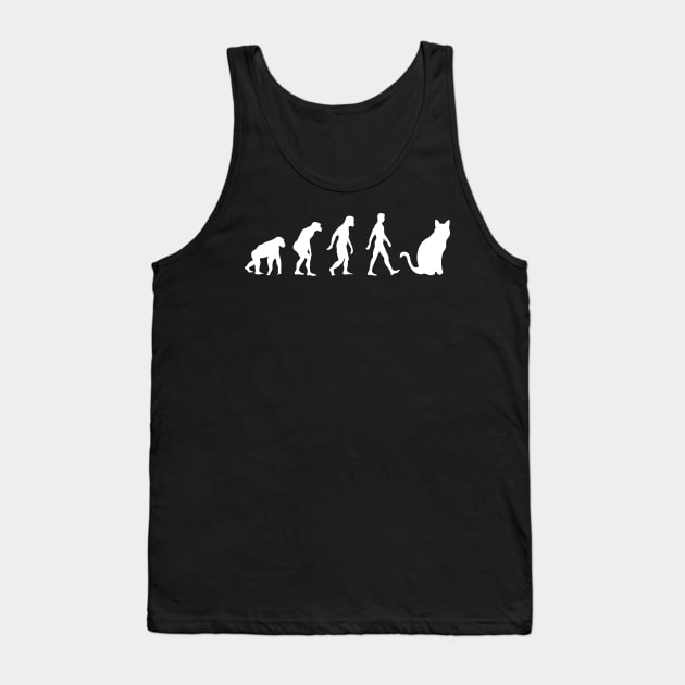 HUMAN CAT EVOLUTION Tank Top by MoreThanThat